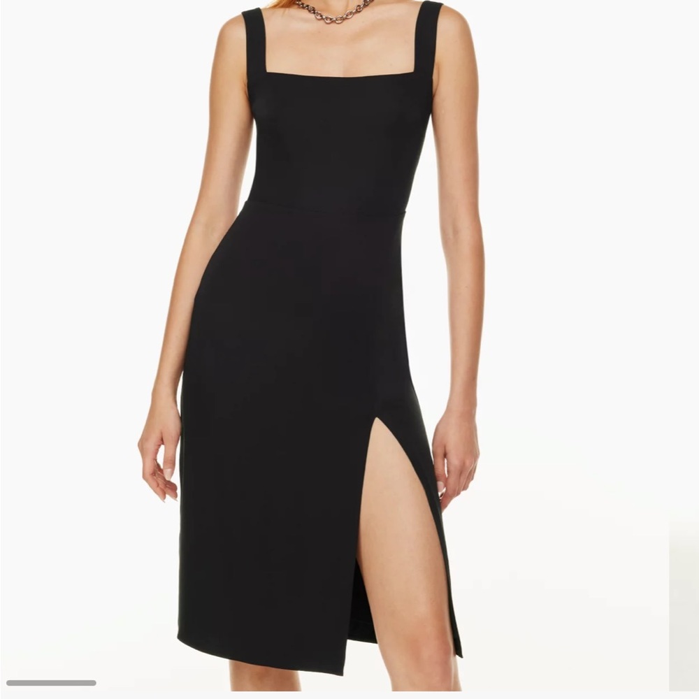 Aritza Babaton 90s Slit Midi Dress SZ 6